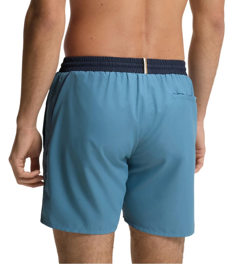 Hugo Boss Starfish 5.91#double; Inseam Swim Trunks