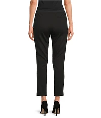 Hugo Boss Tapria Fitted Pocketed Cropped Trouser Pants