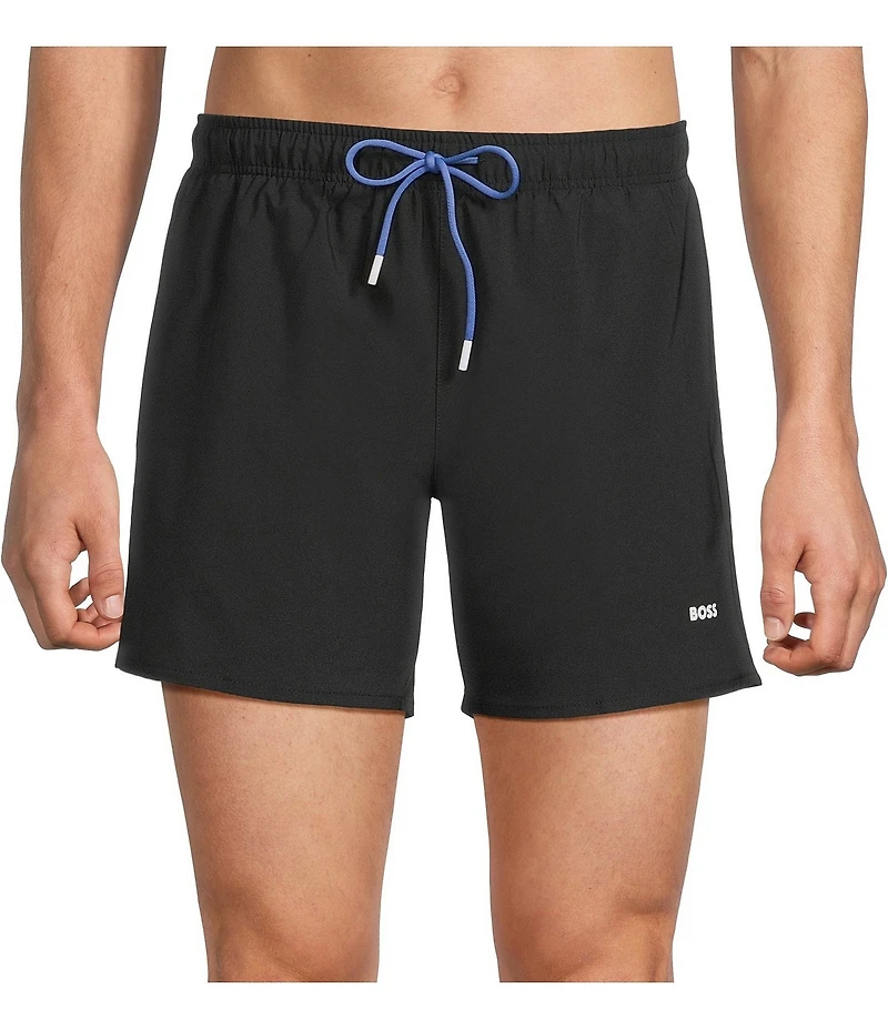 Hugo Boss Tio 5.5#double; Inseam Swim Trunks