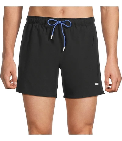 Hugo Boss Tio 5.5#double; Inseam Swim Trunks