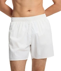 Hugo Boss Tonal 5.31#double; Inseam Logo Swim Trunks