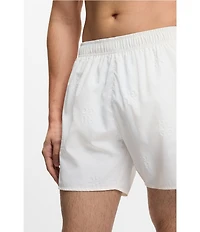 Hugo Boss Tonal 5.31#double; Inseam Logo Swim Trunks