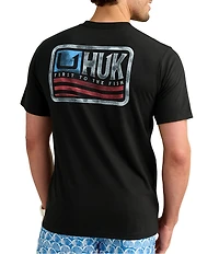 Huk Born Wave Short Sleeve Performance T-Shirt