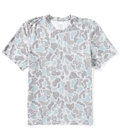 Huk Drift Camouflage Printed Graphic Short Sleeve T-Shirt