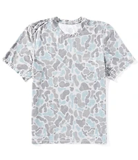 Huk Drift Camouflage Printed Graphic Short Sleeve T-Shirt