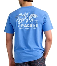 Huk Huk's Bait And Tackle Crew Neck Short Sleeve T-Shirt