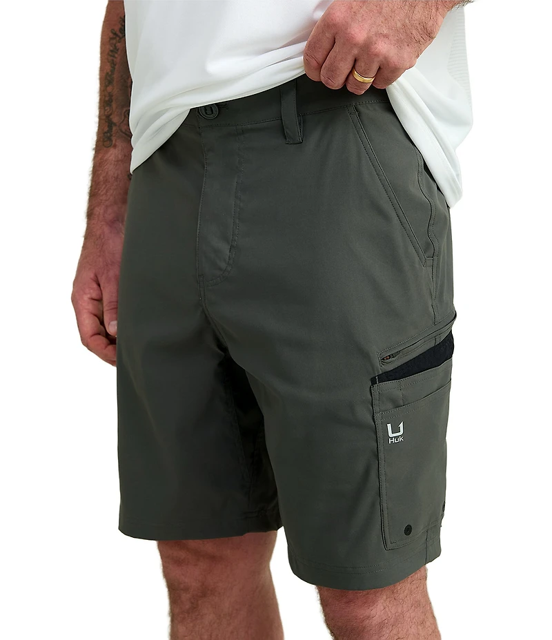 Huk Icon 9#double; Inseam Shorts