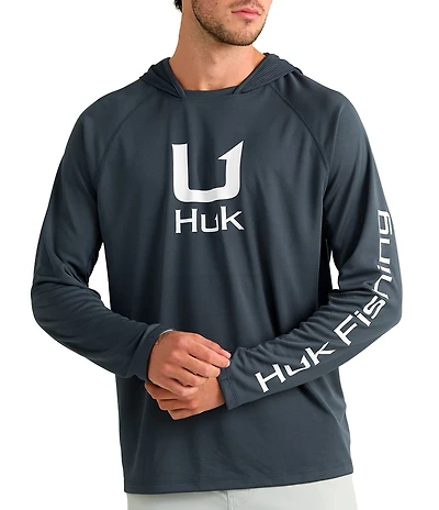 Huk Icon Raglan Sleeve Hoodie
