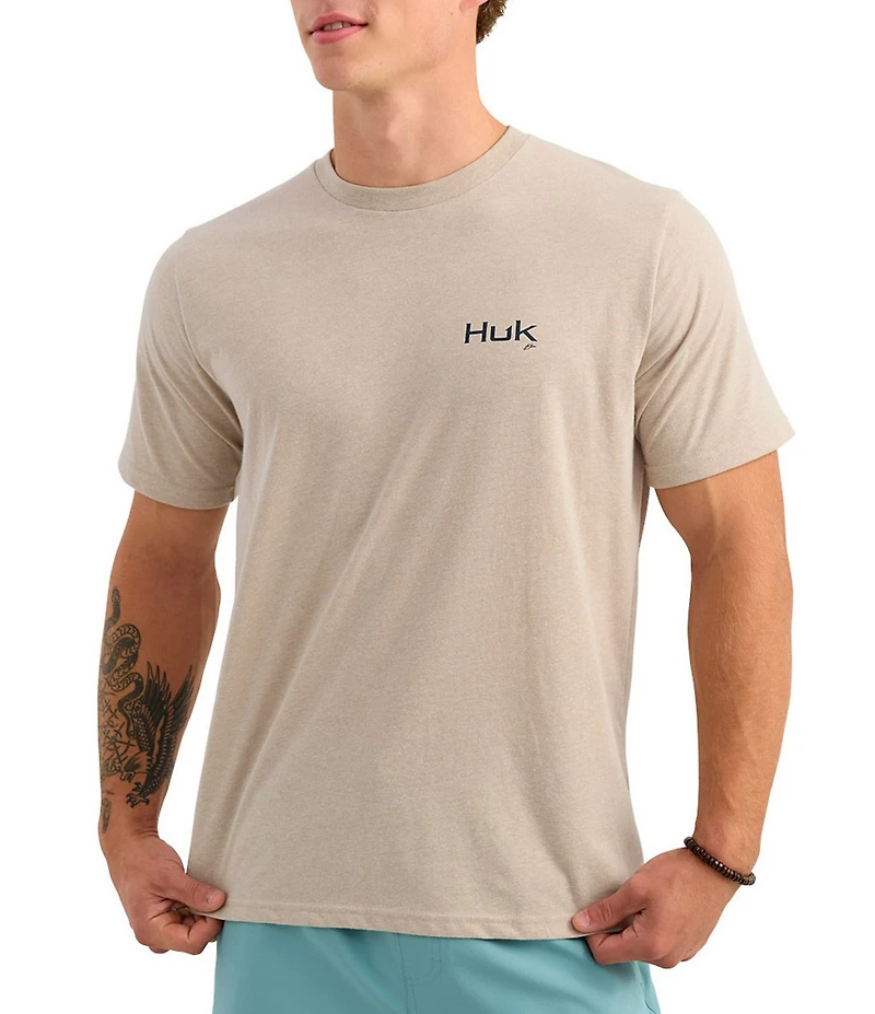 Huk KC Americana Fish Graphic Short Sleeve Performance T-Shirt