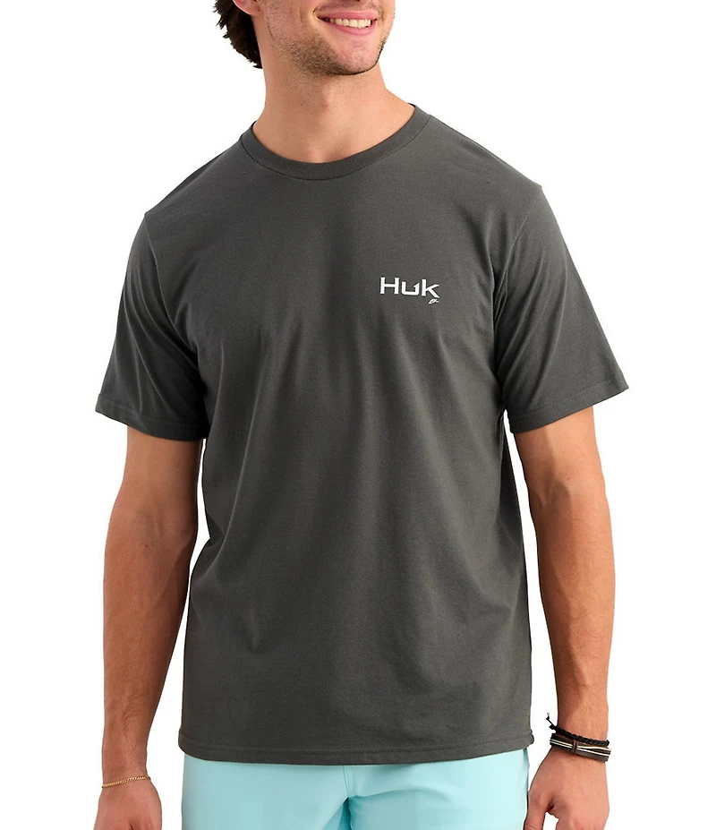 Huk KC Americana Fish Short Sleeve Performance T-Shirt