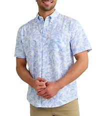 Huk Kona Printed Short Sleeve Woven Shirt