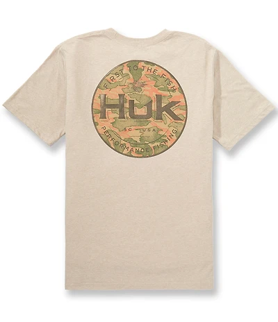 Huk Marlin Circle Performance Short Sleeve T-Shirt