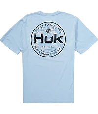 Huk Marlin Circle Performance Short Sleeve T-Shirt