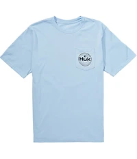 Huk Marlin Circle Performance Short Sleeve T-Shirt