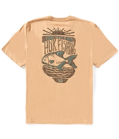 Huk Permit Sun Short Sleeve Pocket T-Shirt