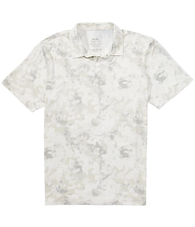 Huk Pursuit KC Scott© Exclusive Artwork Performance Short Sleeve Polo Shirt