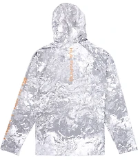 Huk Pursuit Printed Raglan Sleeve Hoodie