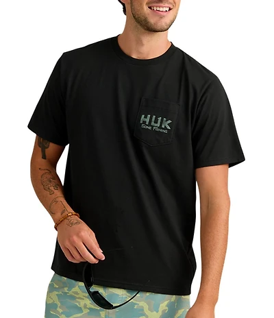 Huk Scenic Pocket Short Sleeve T-Shirt