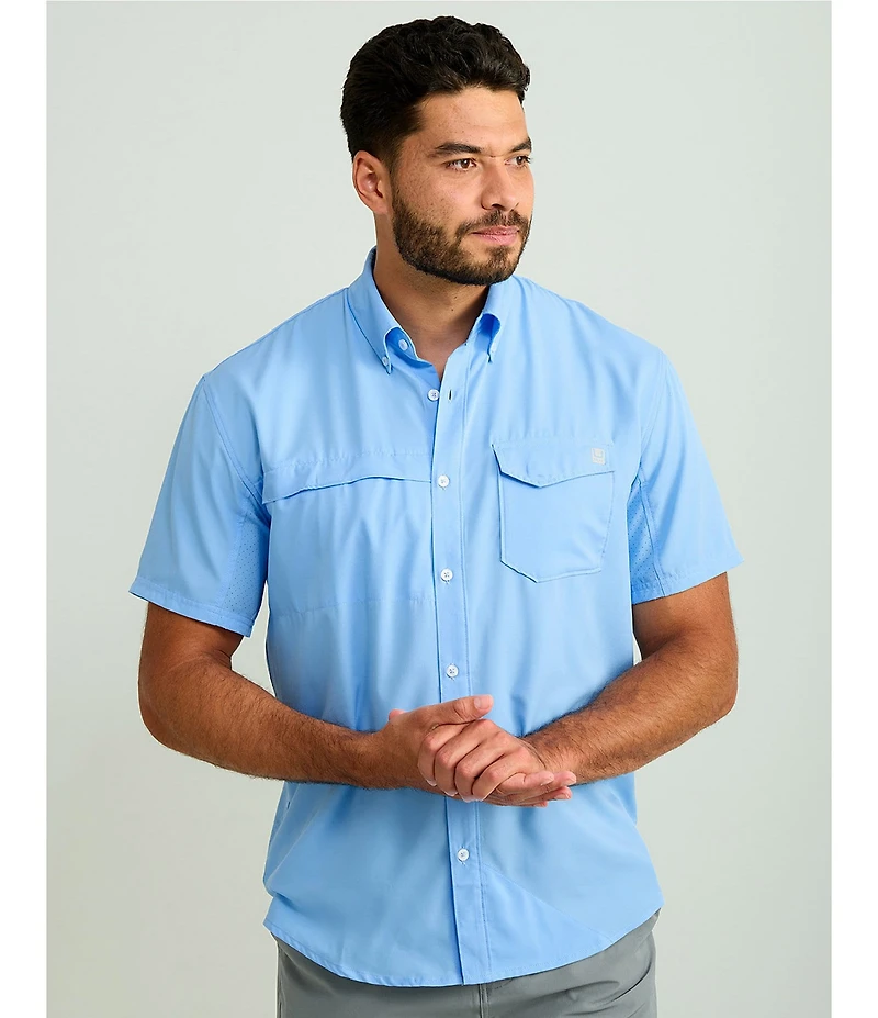 Huk Tide Point Short Sleeve Shirt