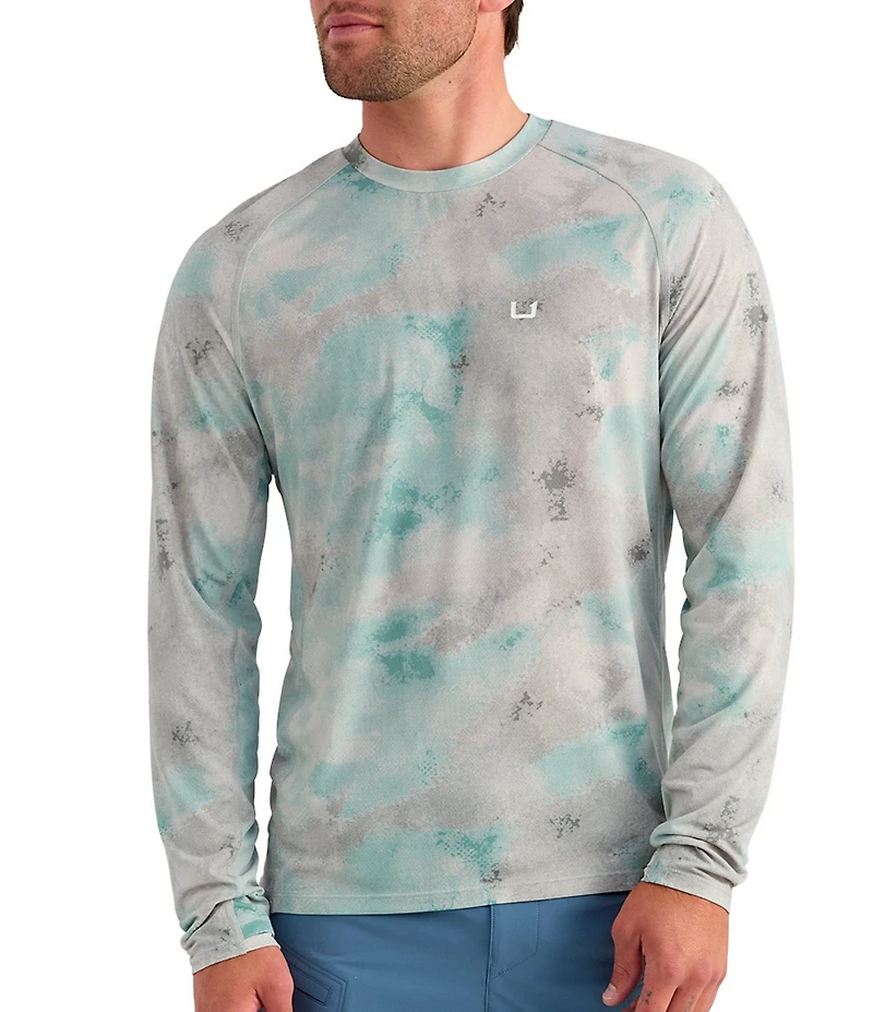 Huk Washed Printed Raglan Sleeve T-Shirt