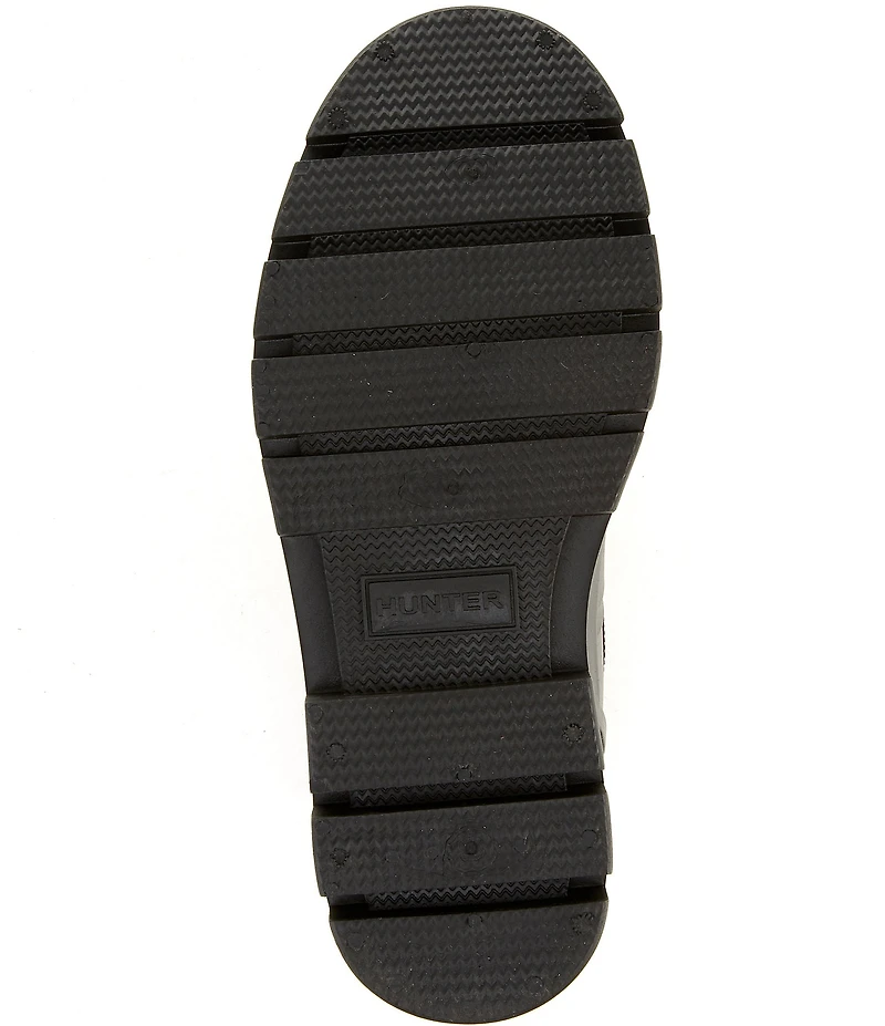 Hunter Women's Diana Shearling Combat Rain Boots