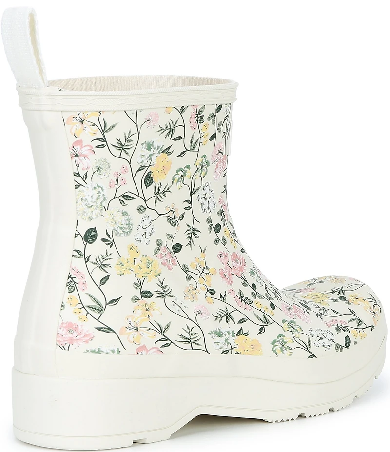 Hunter Women's Floral Play Short Rain Boots
