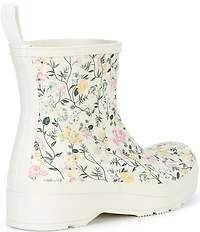 Hunter Women's Floral Play Short Rain Boots