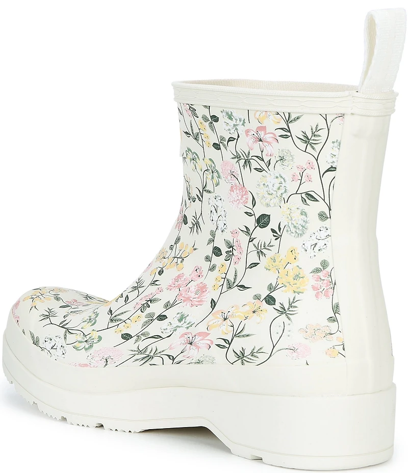 Hunter Women's Floral Play Short Rain Boots