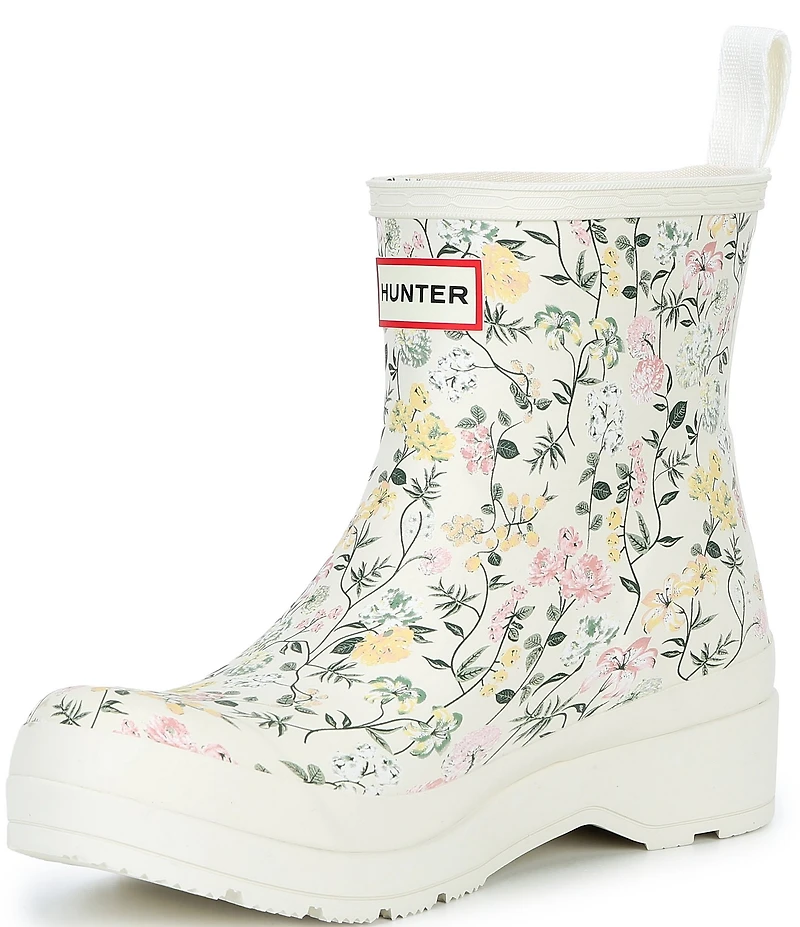 Hunter Women's Floral Play Short Rain Boots