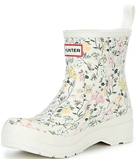 Hunter Women's Floral Play Short Rain Boots
