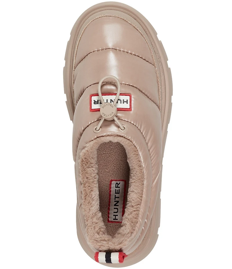 Hunter Women's Madi Water-Resistant Lined Puffy Clogs