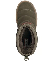 Hunter Women's Maribel Quilted Waterproof Suede Boots