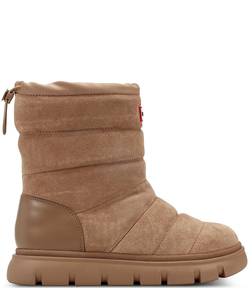 Hunter Women's Maribel Quilted Waterproof Suede Boots