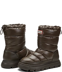 Hunter Women's Maribel Waterproof Faux Fur Insulated Puffy Boots