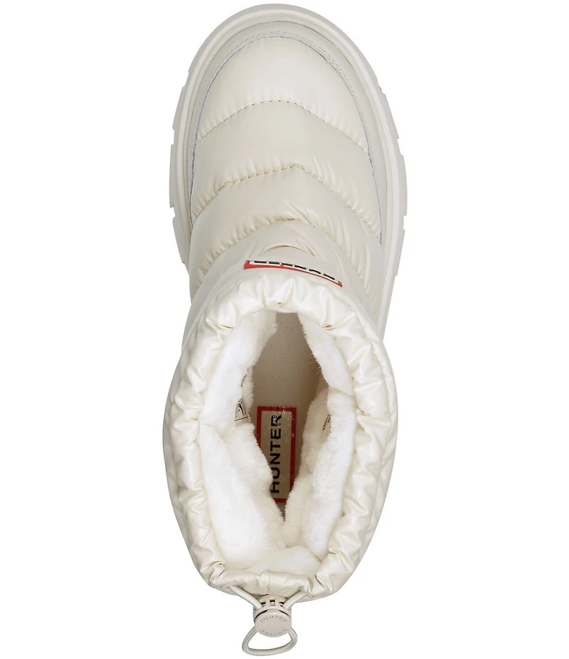 Hunter Women's Maribel Waterproof Faux Fur Insulated Puffy Boots