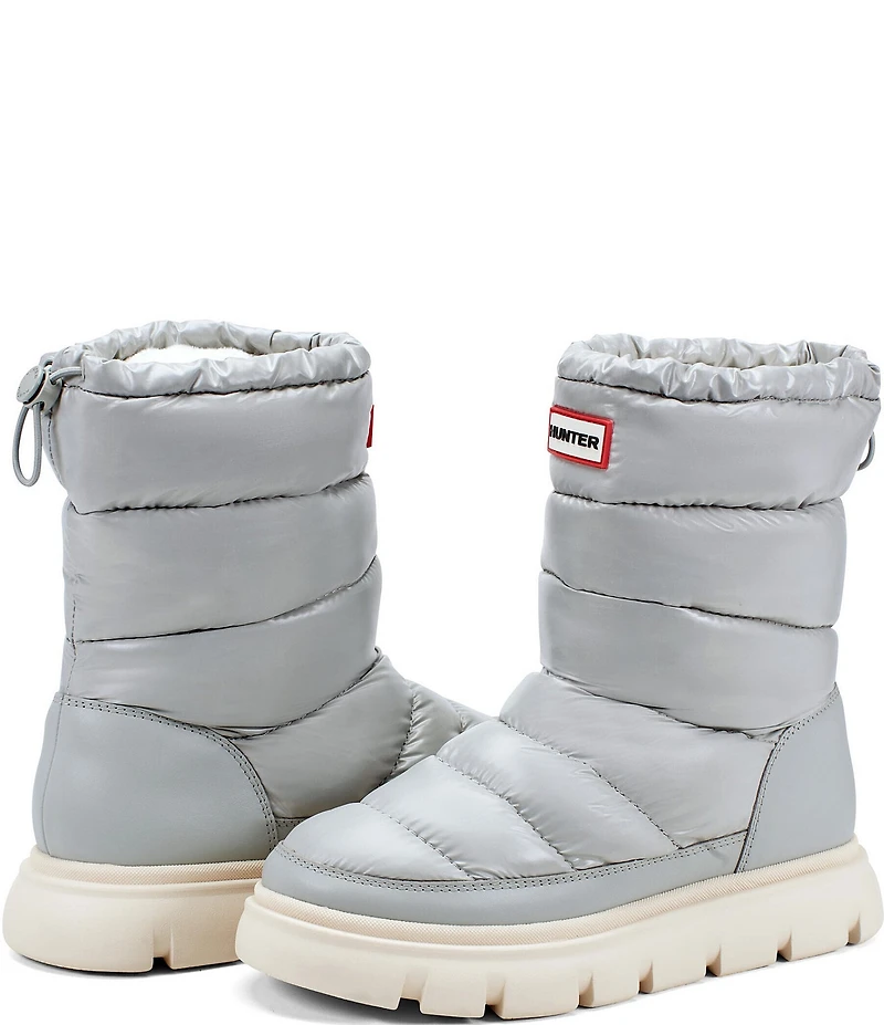 Hunter Women's Maribel Waterproof Faux Fur Insulated Puffy Boots