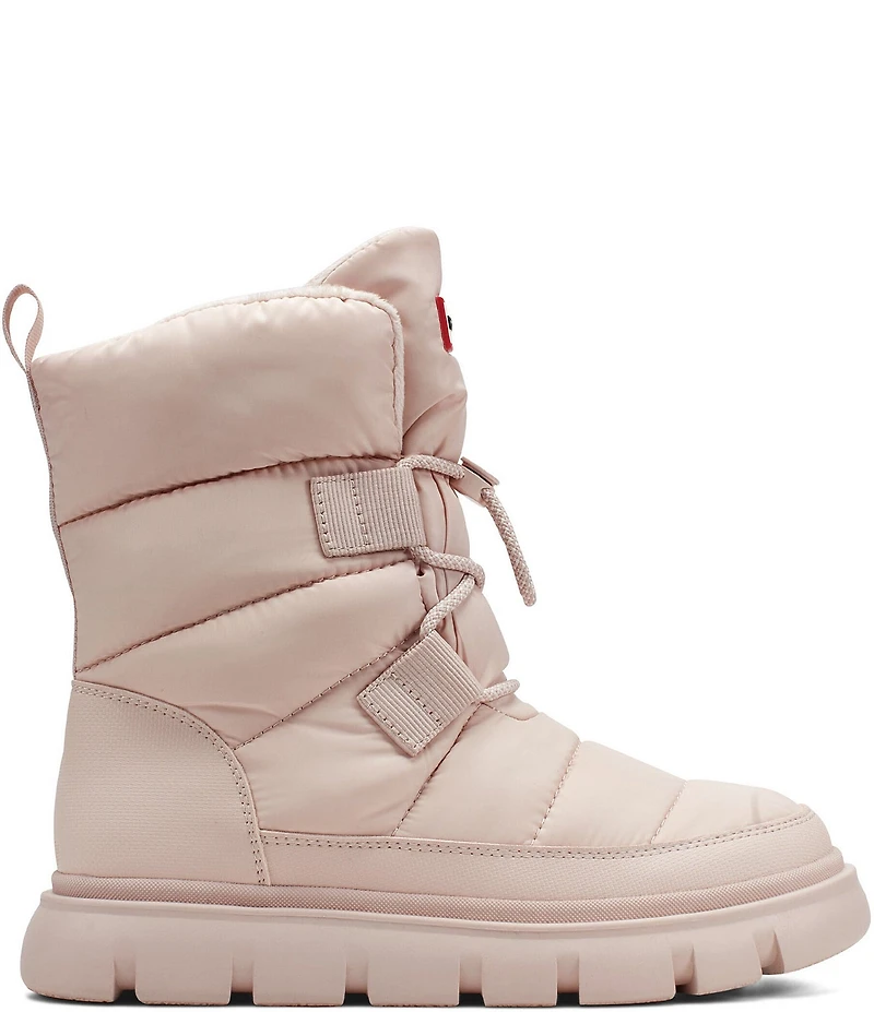 Hunter Women's Moon Waterproof Puffy Lace Up Boots