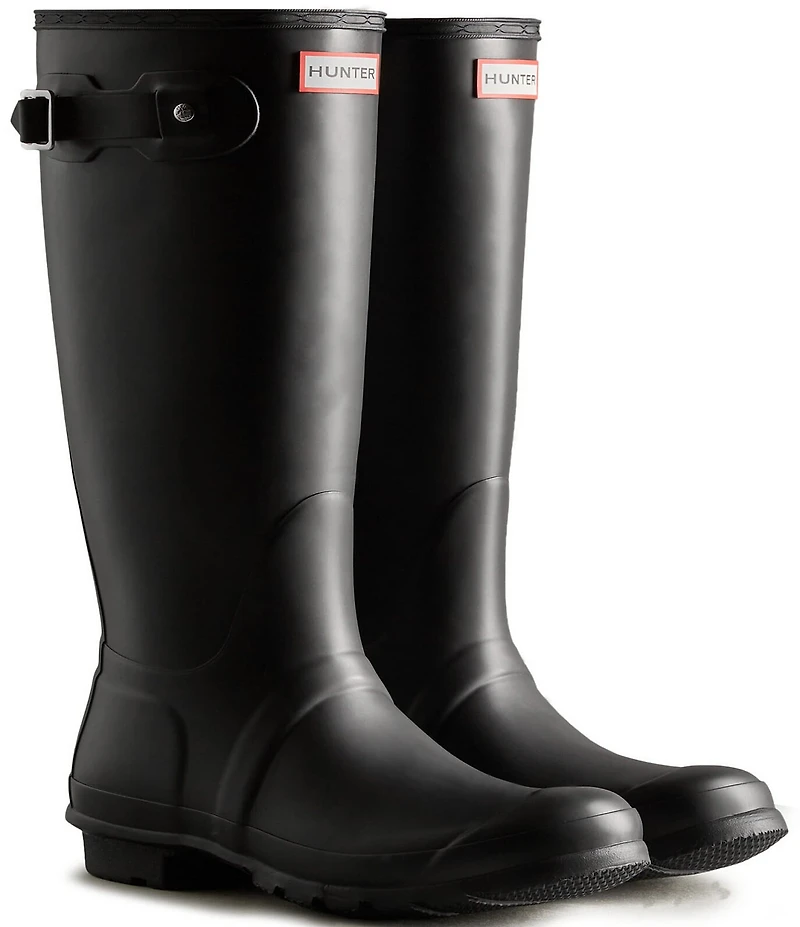 Hunter Women's Original Matte Buckle Strap Rain Boots