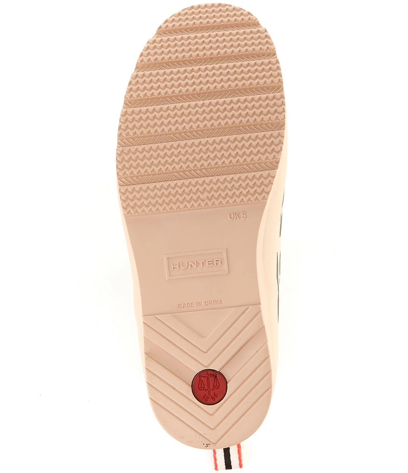 Hunter Women's Play Short Leopard Print Rain Boots