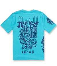 Hurley Big Boys Short Sleeve Multi Tattoo Tee