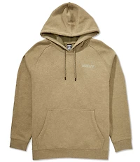 Hurley Acadia Heat Long Sleeve Logo Detailed Hoodie