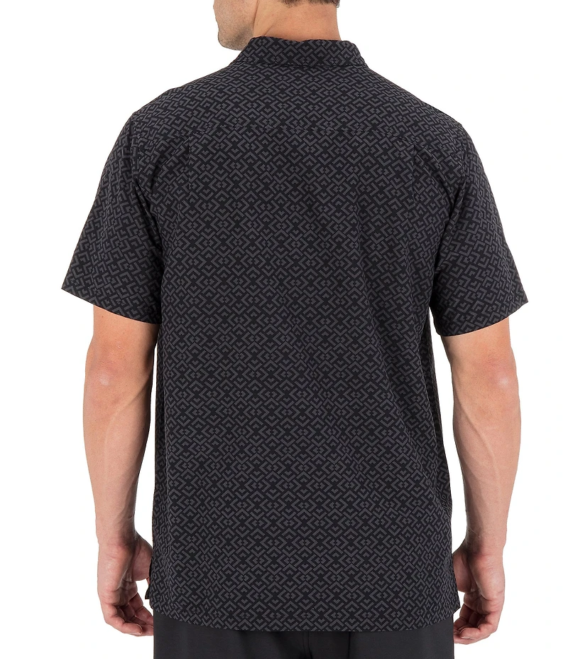 Hurley Aero Printed Short Sleeve Woven Shirt