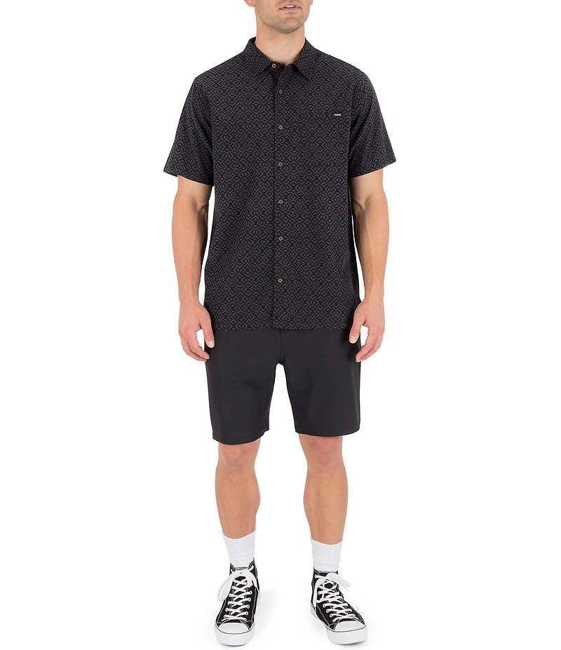 Hurley Aero Printed Short Sleeve Woven Shirt