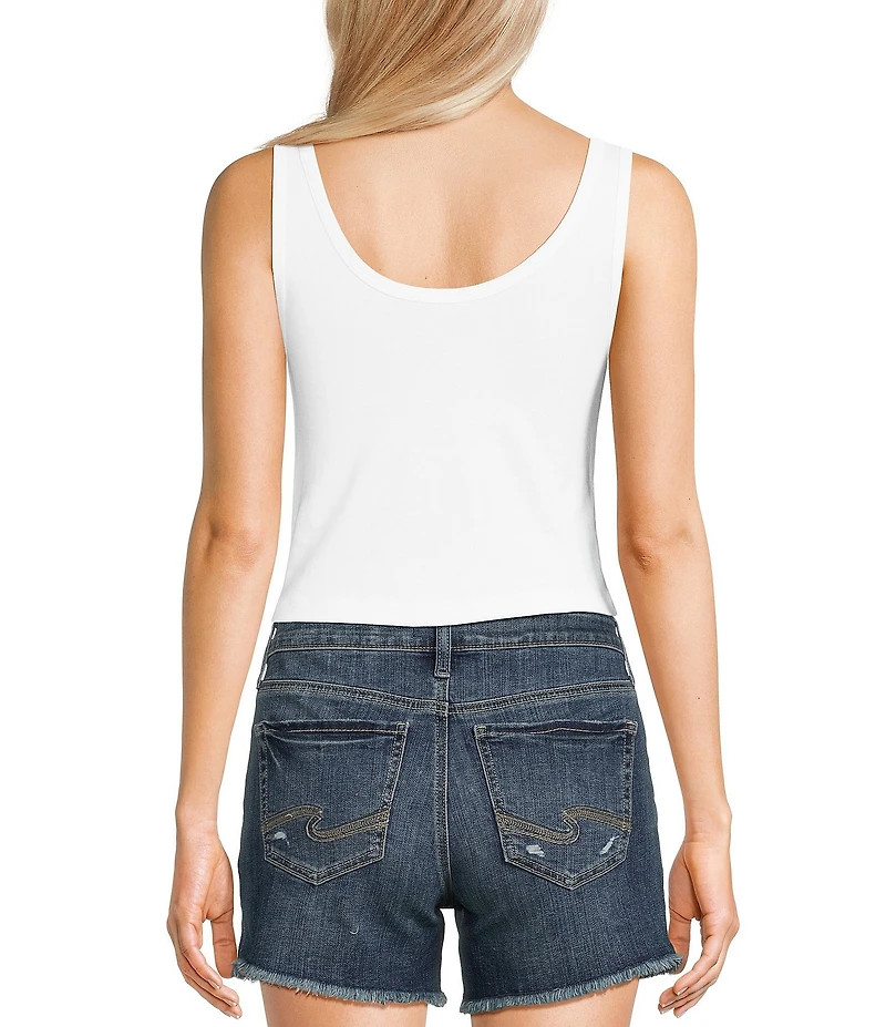 Hurley Aloha Graphic Sleeveless Cropped Tank Top