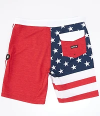 Hurley Americana Phantom Patriot 20#double; Outseam Board Shorts