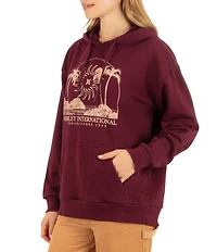 Hurley Archipelago Long Sleeve Oversized Hoodie