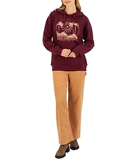 Hurley Archipelago Long Sleeve Oversized Hoodie