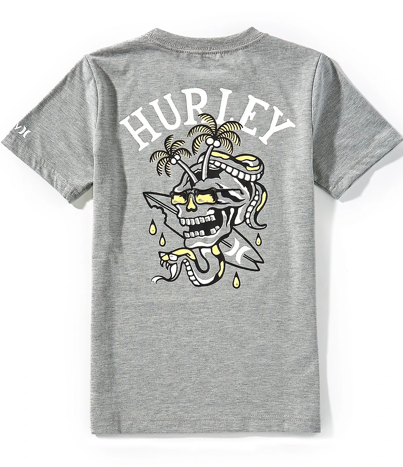 Hurley Big Boys Short Sleeve Breaking Through T-Shirt
