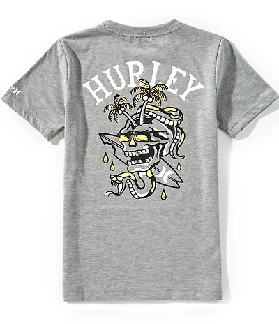 Hurley Big Boys Short Sleeve Breaking Through T-Shirt