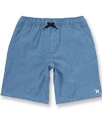 Hurley Big Boys Solid Stretch Twill Hybrid Pull-On Shorts